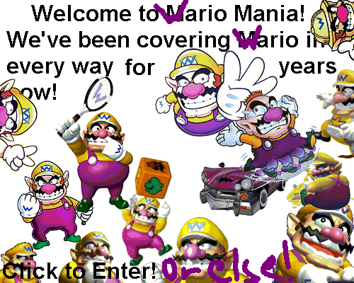 Click to Enter Mario Mania!
