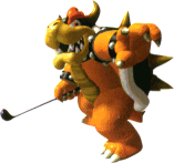 Bowser with his club