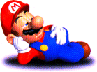 Mario sleeping