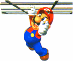 Mario swinging