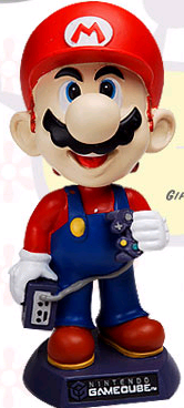 Mario with Gamecube