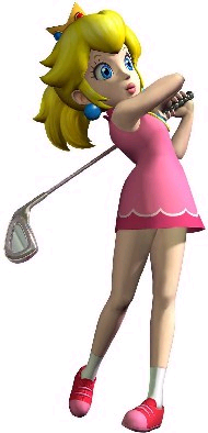 ...sorry I was distracted by how short peach's skirt is! :)