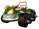 Bowser and Bowser Jr.'s car!