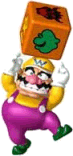 Wario with dice